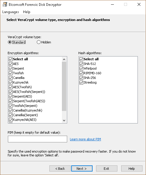 EFDD VeraCrypt