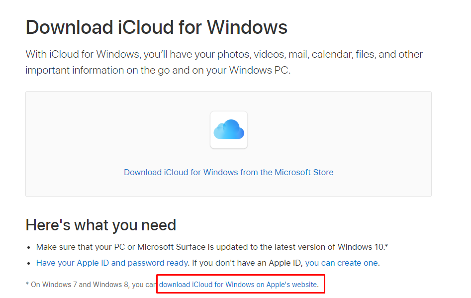 Icloud download. ICLOUD.